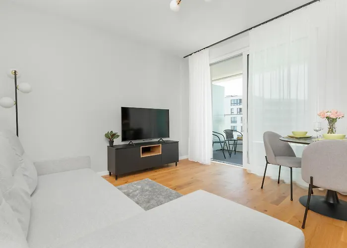 Na 15 Pietrze Z Widokiem Na Zatoke W Gdyni I Parkingiem By Renters Apartment